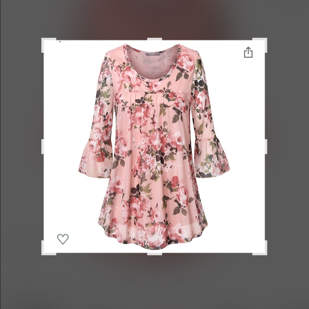 Furnex Blouse Pink Floral